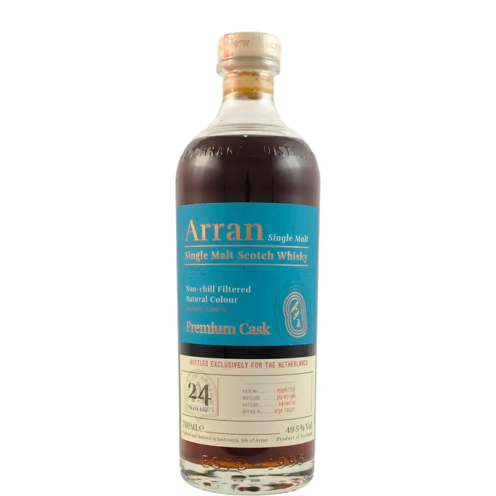 Arran 24 Years Old 1996 Premium Cask Nr.1996/751