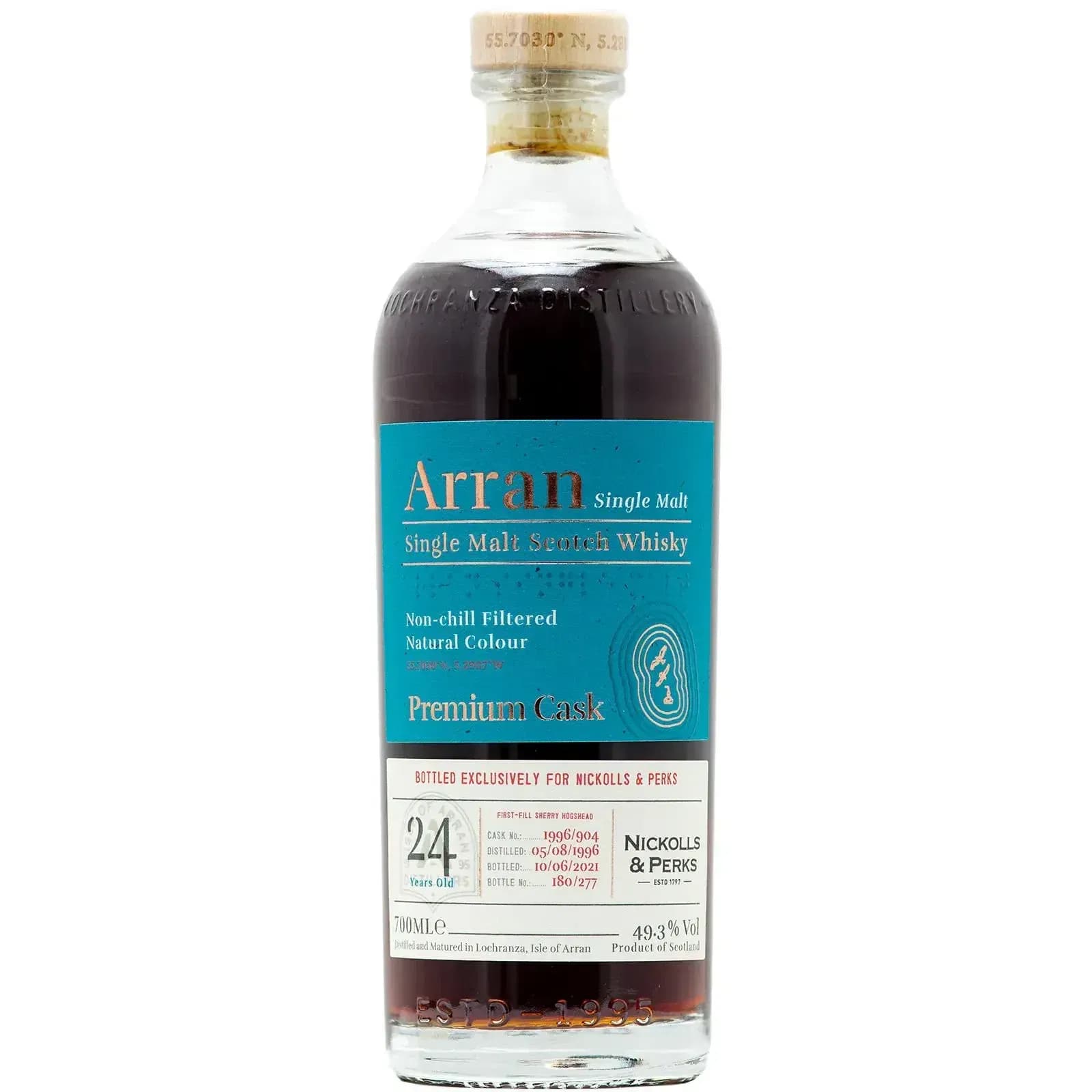 Arran 24 Years Old 1996 Premium Cask Nr.1996/904