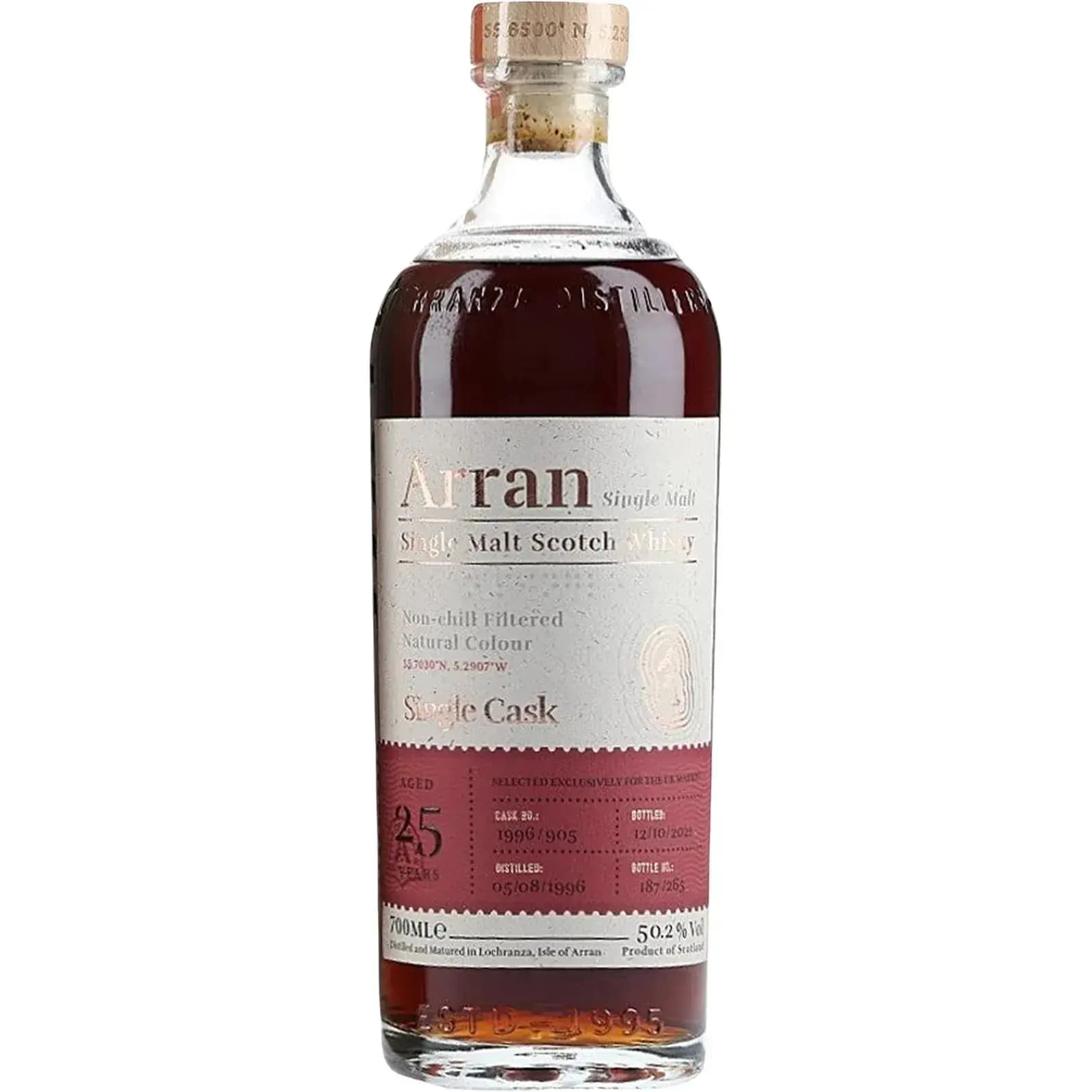 Arran 26 Years Old 1996 Single Cask Nr.1996/877