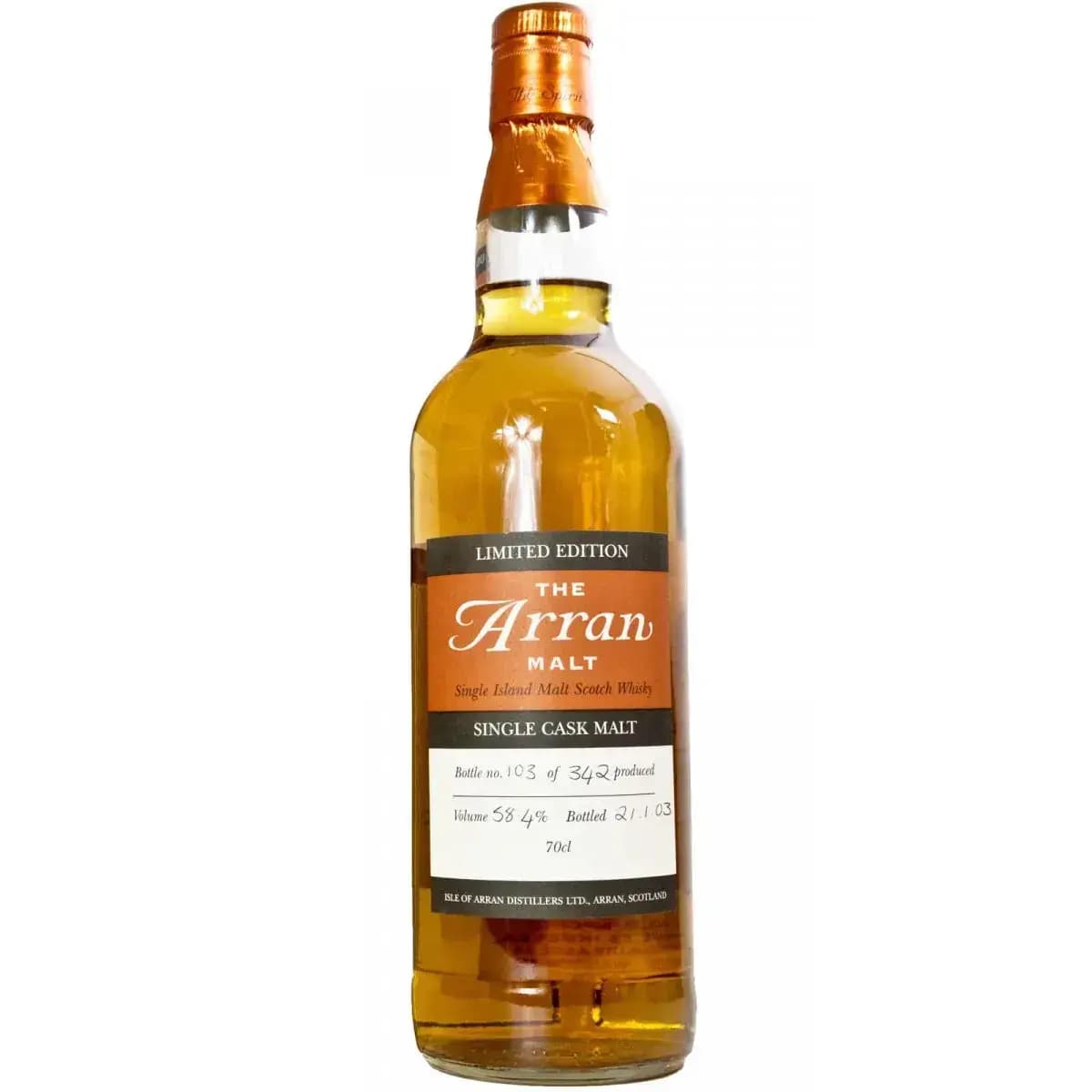 Arran 5 Years Old 1997 Limited Edition - Single Cask Malt Nr.97/1042