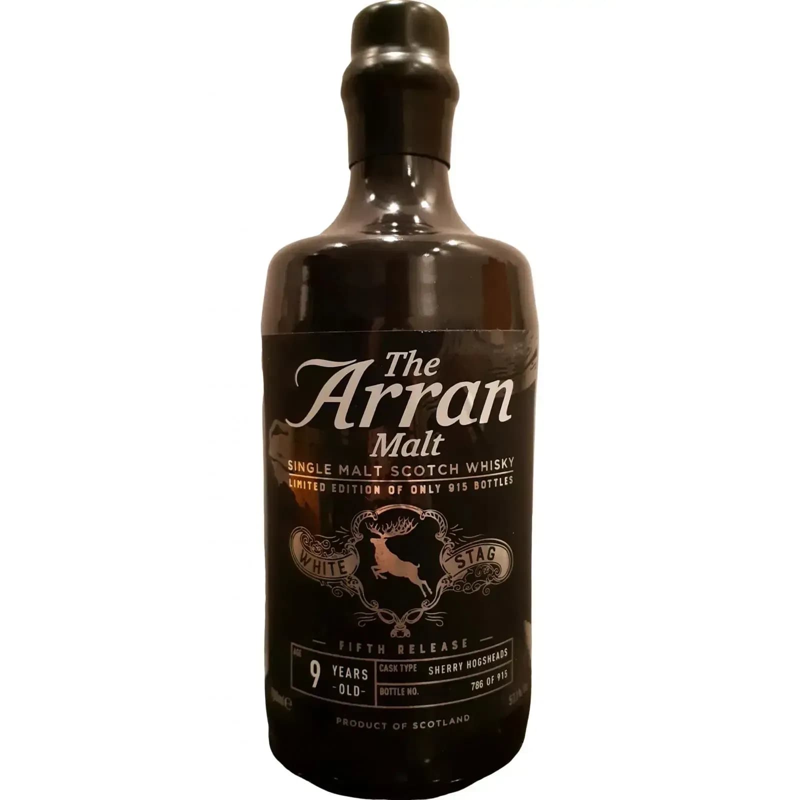 Arran 9 Years Old White Stag - Fifth Release