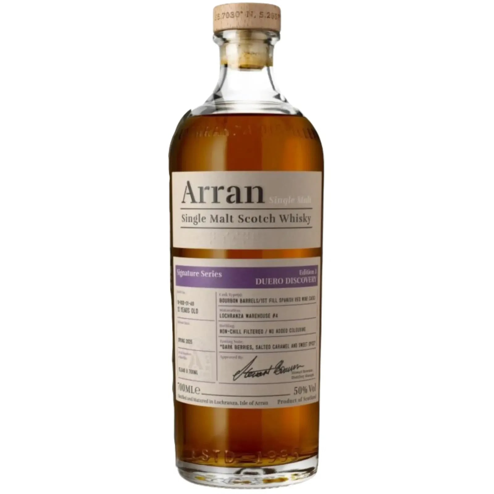 Arran 12 years Old Duero Discovery - The Signature Series Edition 3