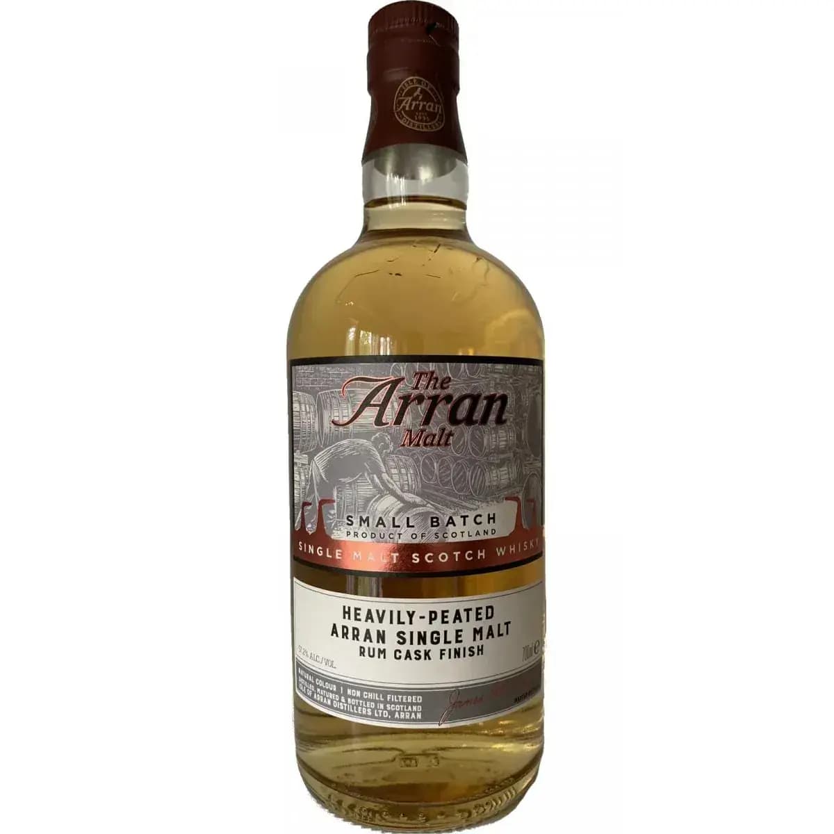 Arran Heavily Peated Rum Cask Finish Small Batch