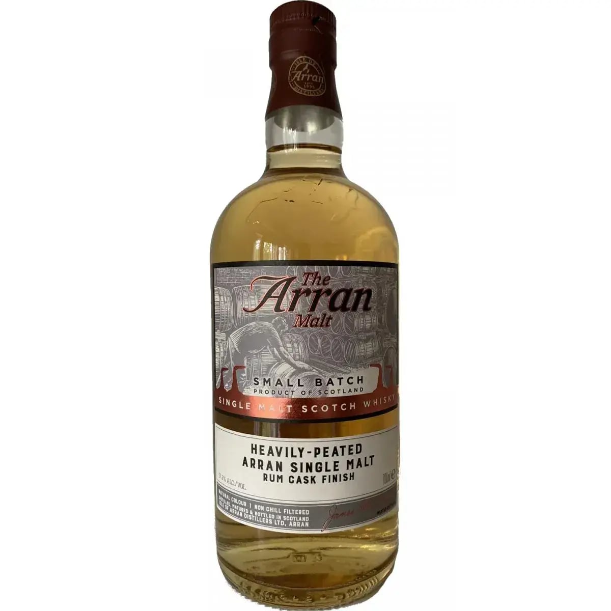 Arran Heavily Peated Rum Cask Finish Small Batch