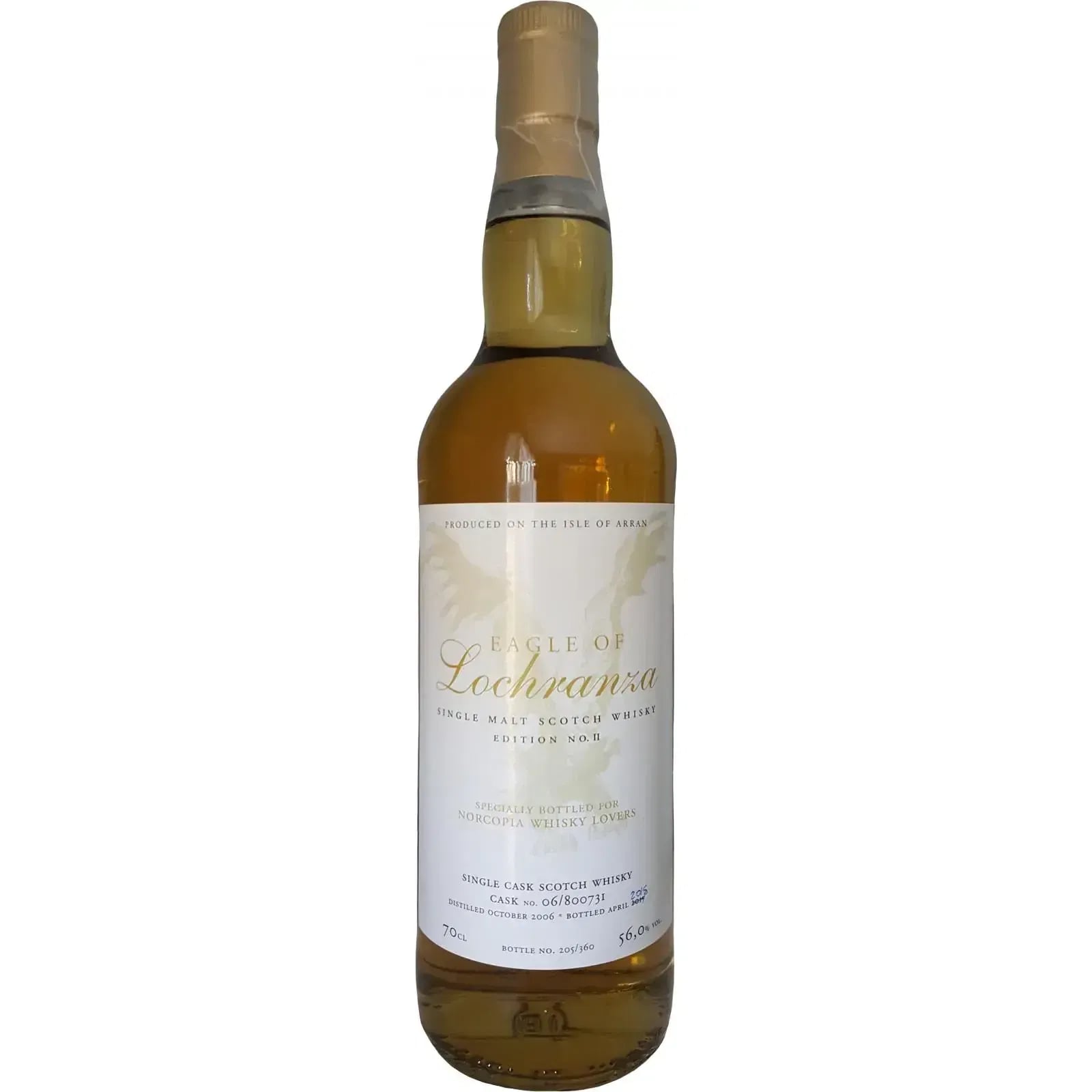 Arran Of Lochranza 2006 Private Bottling Cask Nr.06/800731