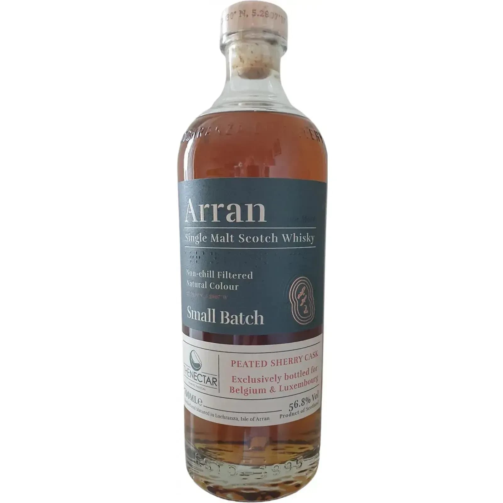 Arran Peated Sherry Cask Small Batch Belux