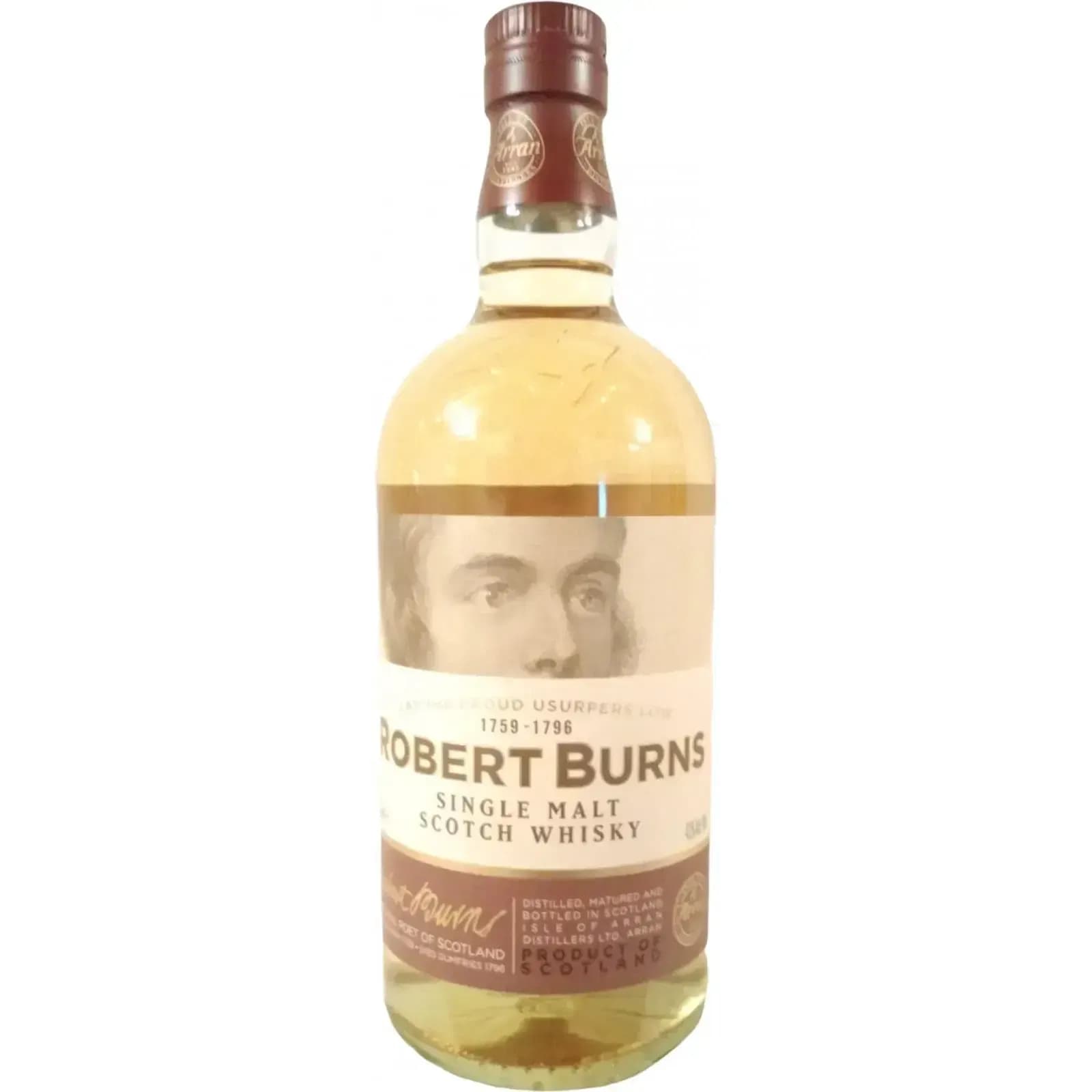 Arran Robert Burns Single Malt Scotch Whisky