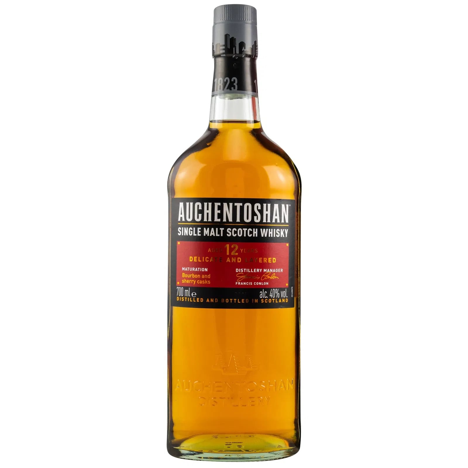 Auchentoshan 12 Years Old Delicate and Layered