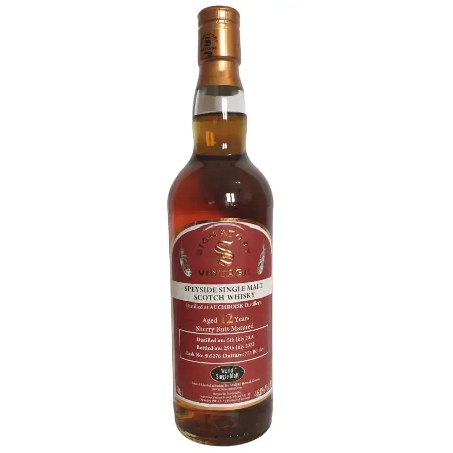 Auchroisk 12 Years Old 2010 World Single Malt Signatory Vintage