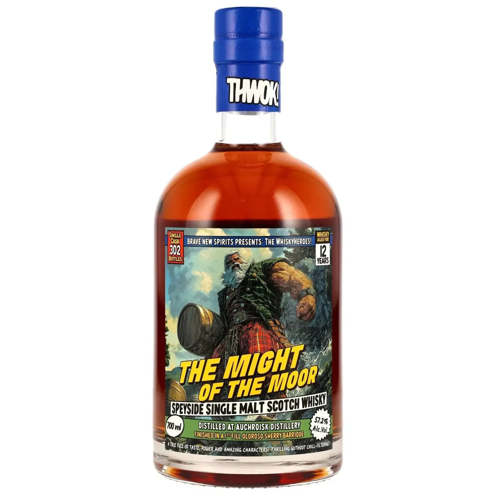 Auchroisk 12 Years Old The WhiskyHeroes The Might of the Moor Brave New Spirits