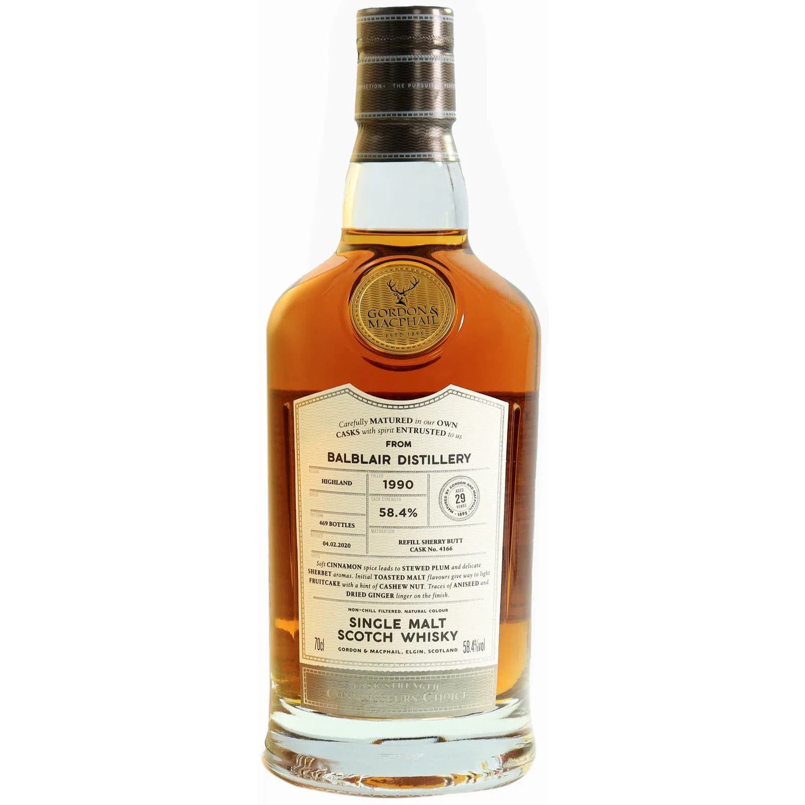 Balblair 29 Years Old 2020 Connoisseurs Choice Upper New Range Gordon & MacPhail