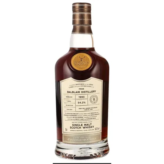 Balblair 30 Years Old 1993 Connoisseurs Choice Upper Gordon & MacPhail 1963