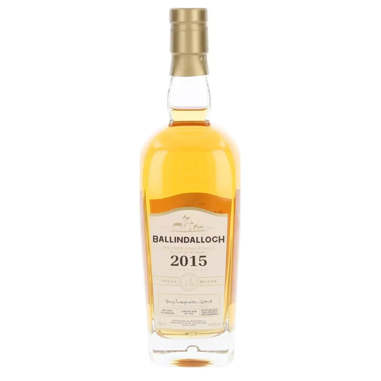 Ballindalloch 2015 Vintage Release