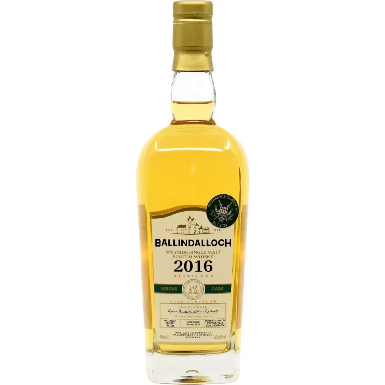 Ballindalloch 8 Years Old 2016 Single Cask 4