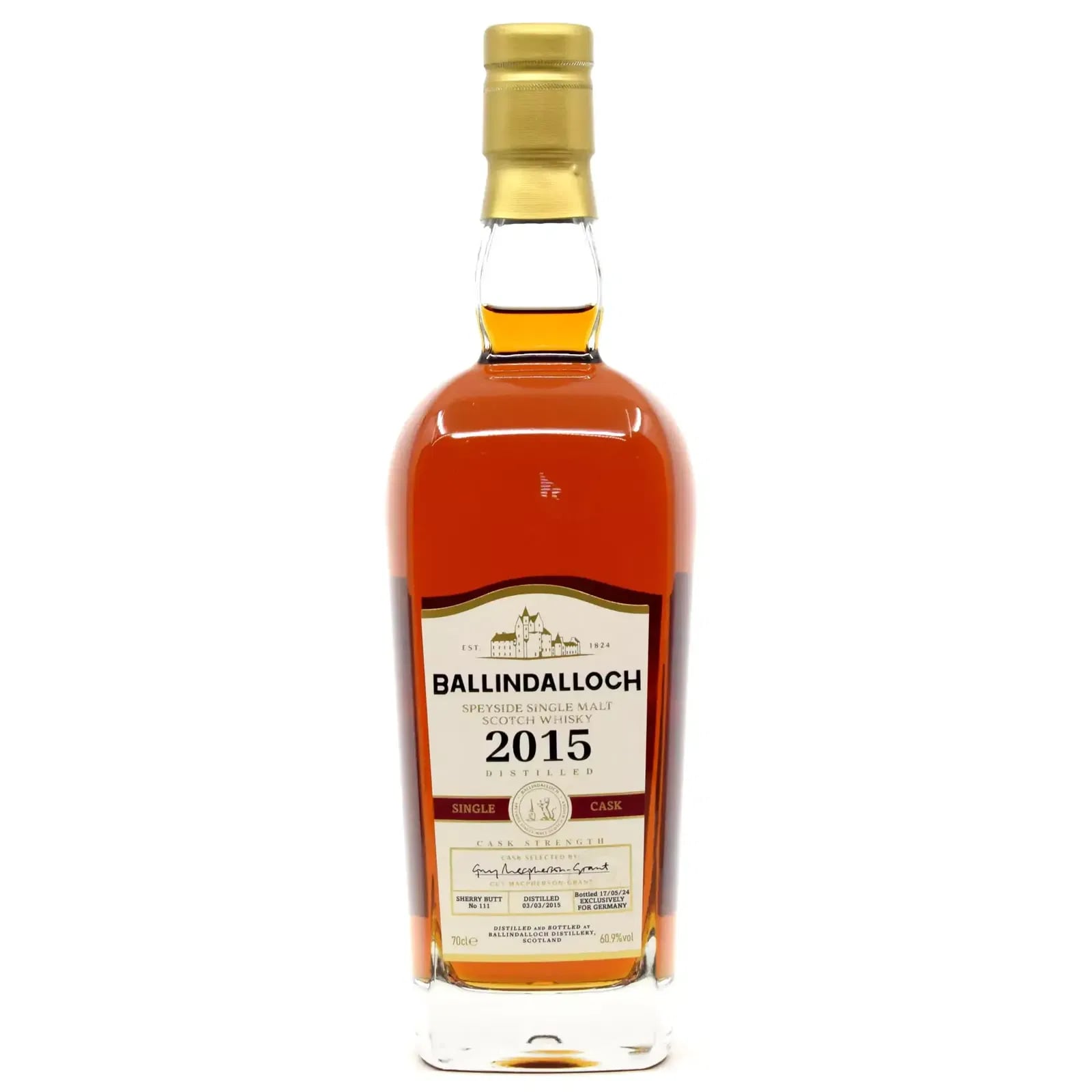 Ballindalloch 9 Years Old 2015 Single Cask 111