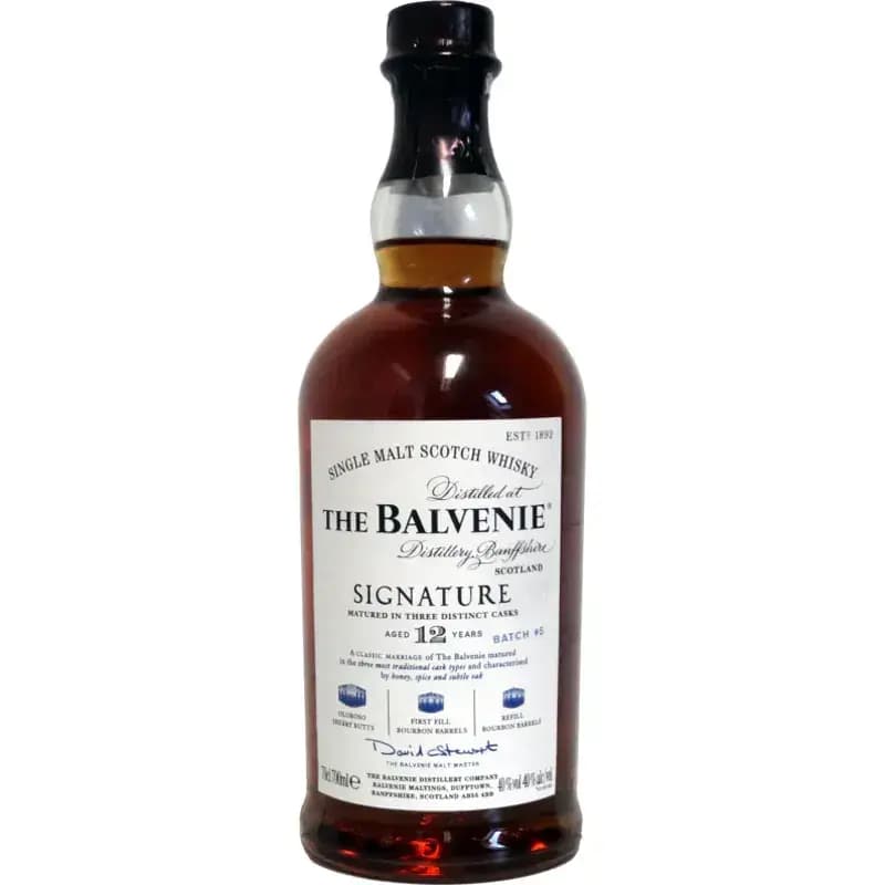 Balvenie 12 Years Old Signature Batch No. 5