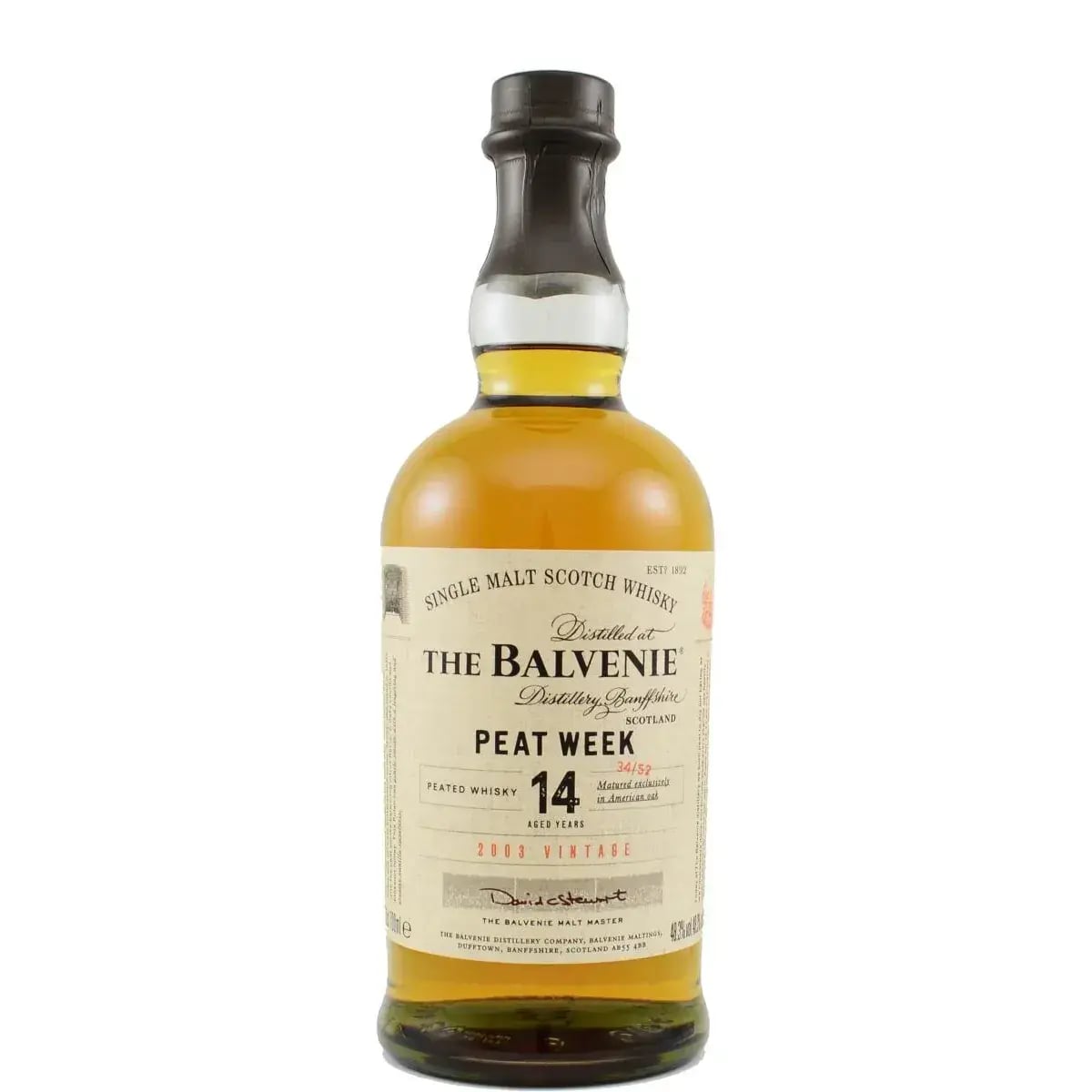 Balvenie 14 Years Old 2003 Peat Week