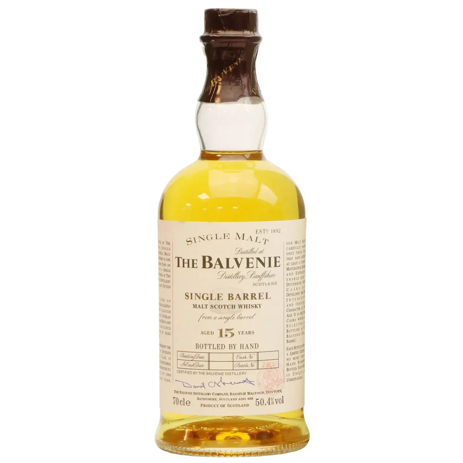 Balvenie 15 Years Old Single Barrel Nr.55