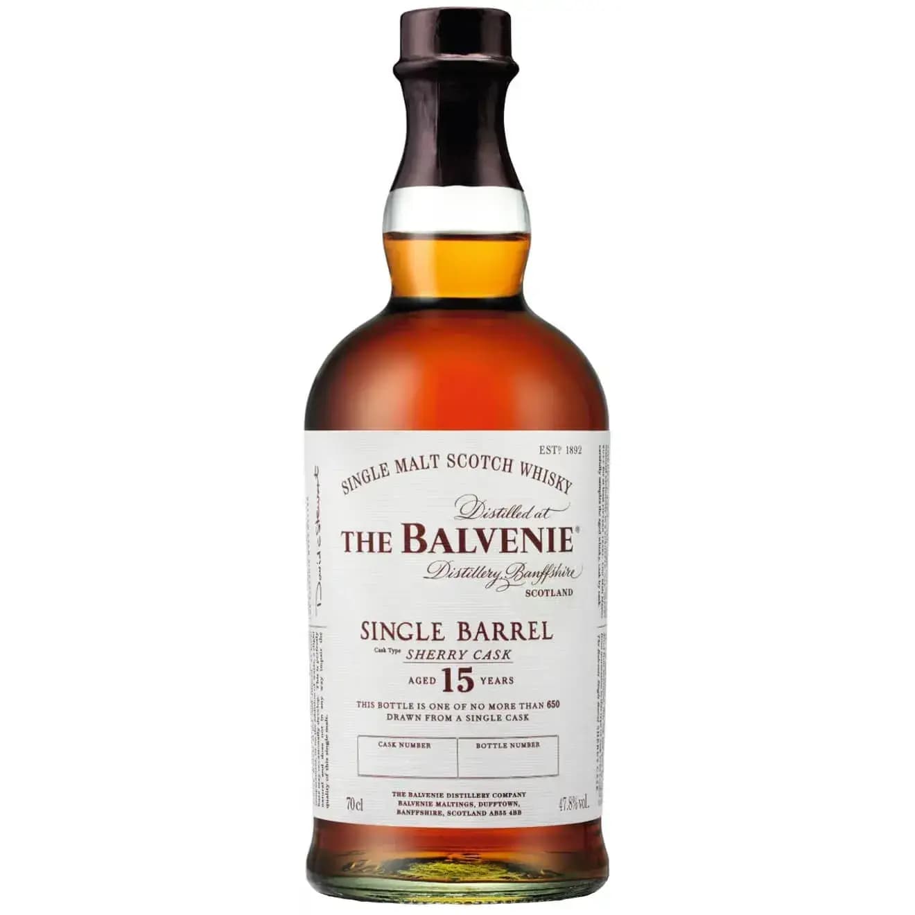 Balvenie 15 Years Old Single Barrel - Sherry Cask Nr.16284