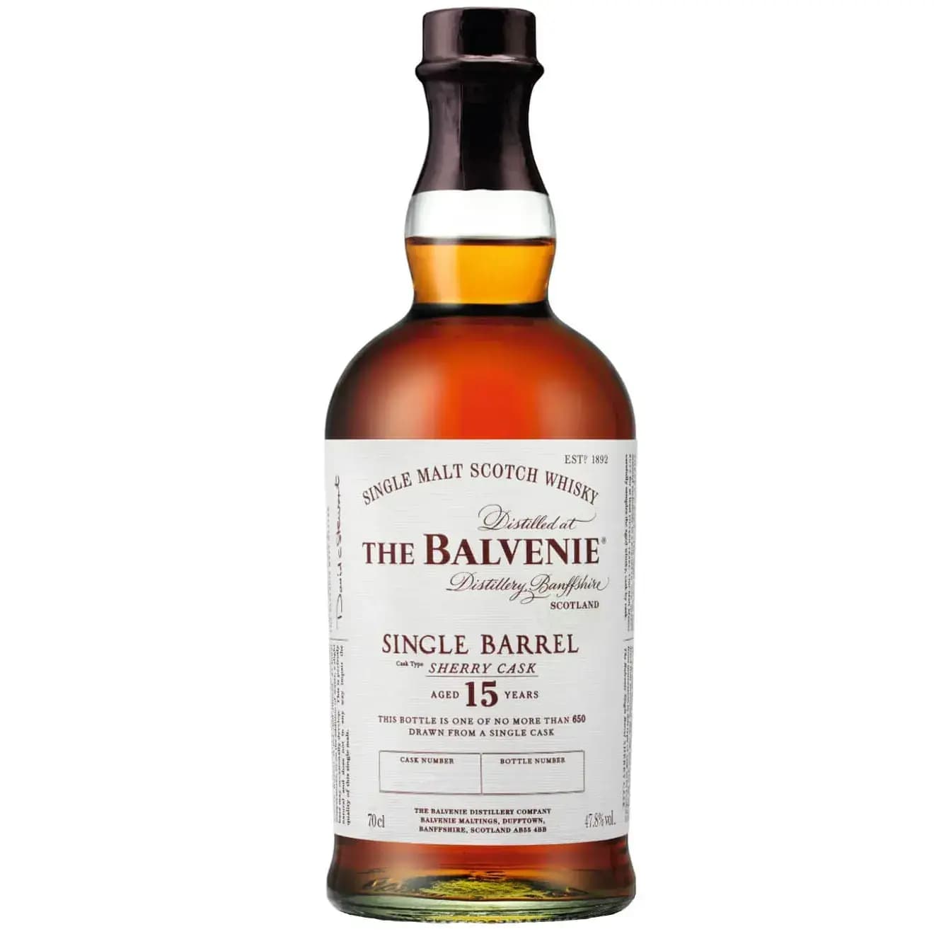 Balvenie 15 Years Old Single Barrel - Sherry Cask Nr.4202