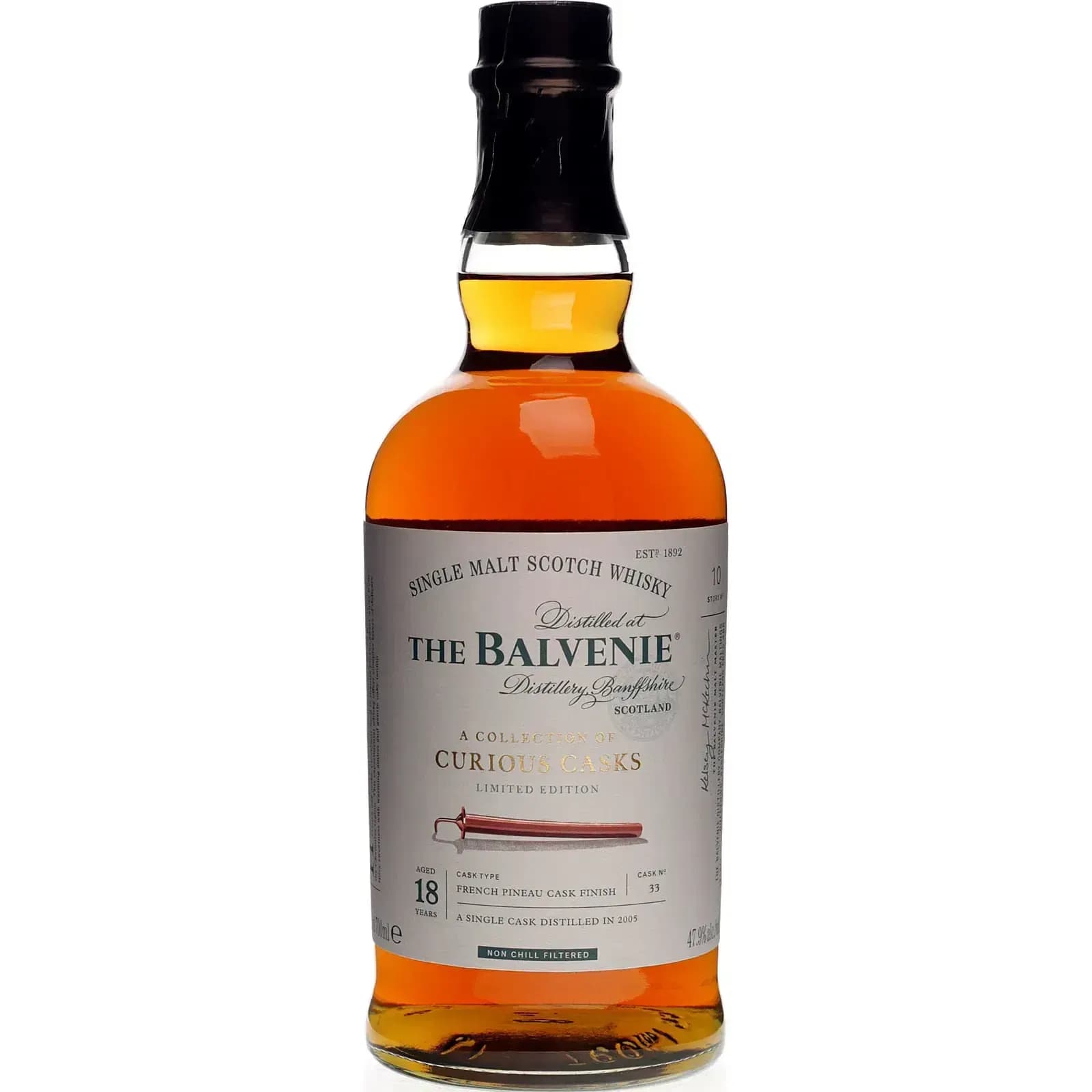 Balvenie 18 Years Old A Collection of Curious Casks French Pineau Cask