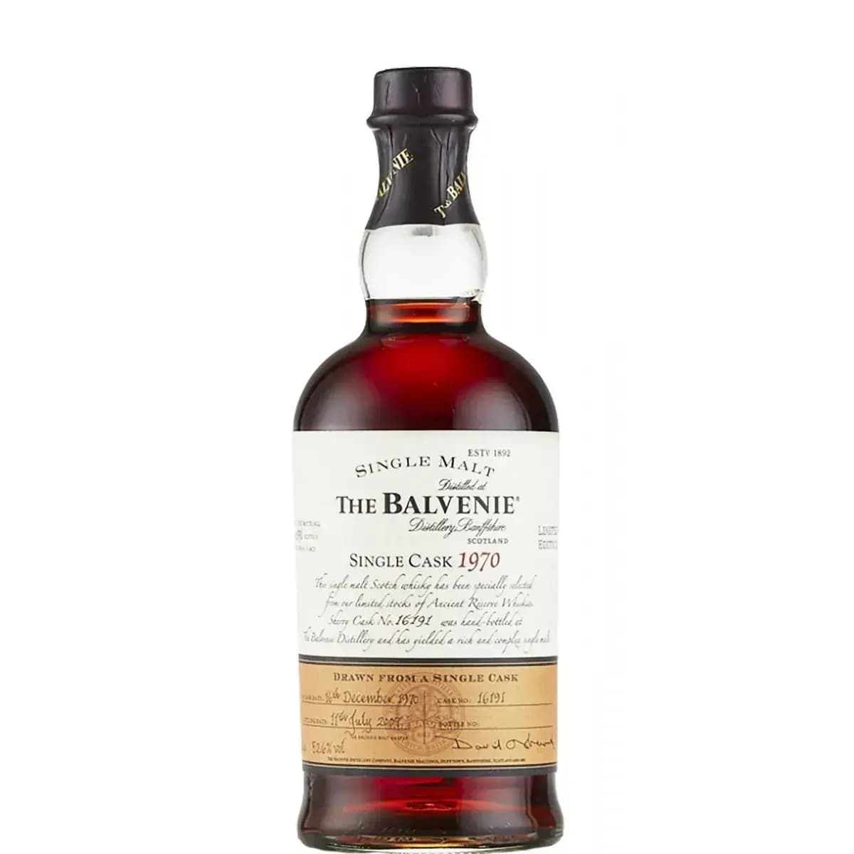 Balvenie 1970 Single Cask Nr.16191