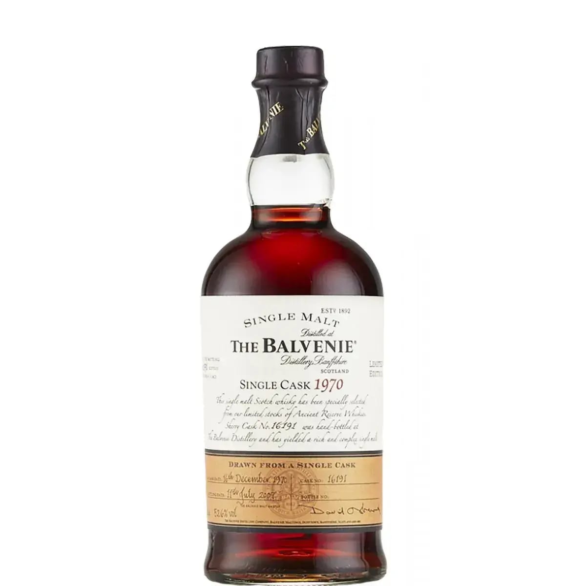 Balvenie 1970 Single Cask Nr.16191