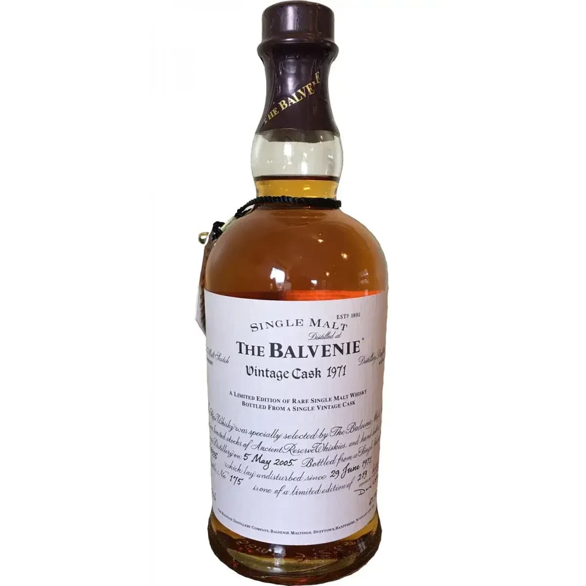 Balvenie 1971 Vintage Cask Nr.8935