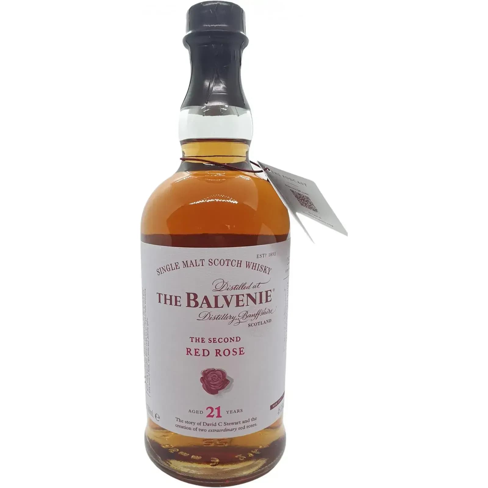 Balvenie 21 Years Old The Second Red Rose