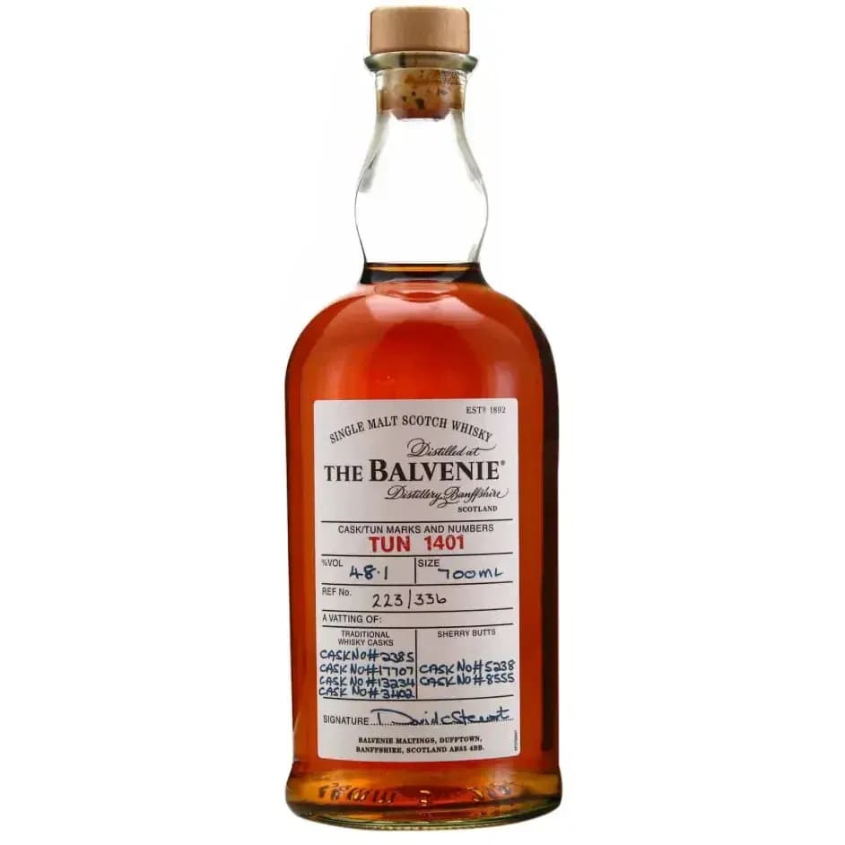 Balvenie 22 Years Old Tun 1401 Batch No. 1