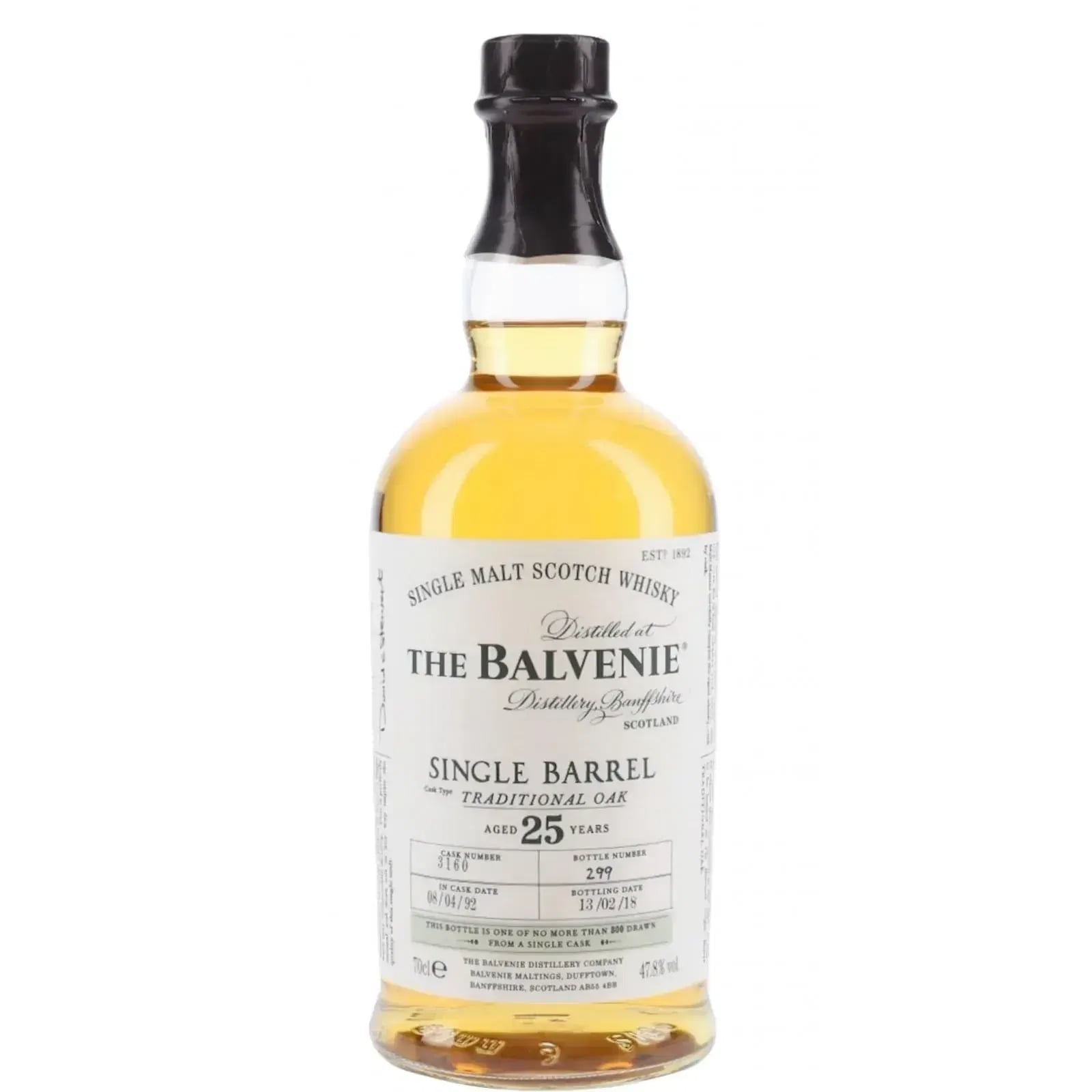 Balvenie 25 Years Old Single Barrel Nr.3160