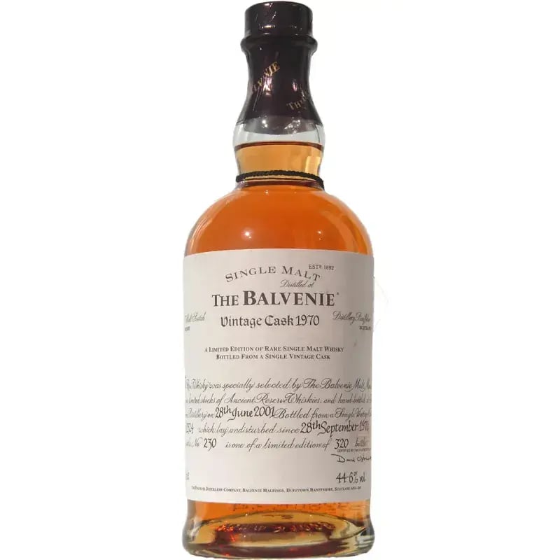 Balvenie 30 Years Old 1970 Vintage Cask Nr.12524