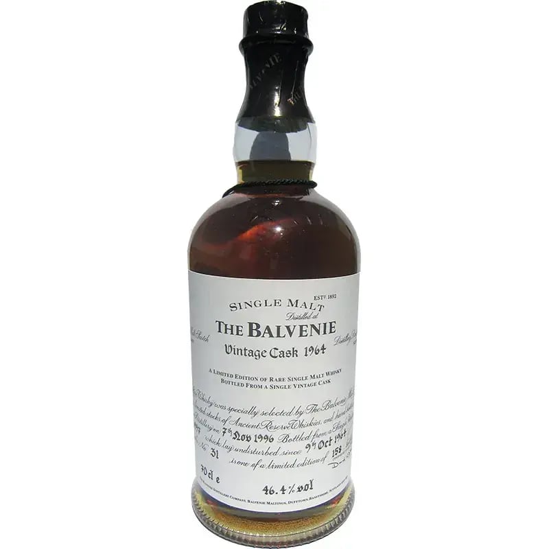 Balvenie 32 Years Old 1964 Vintage Cask Nr.8997