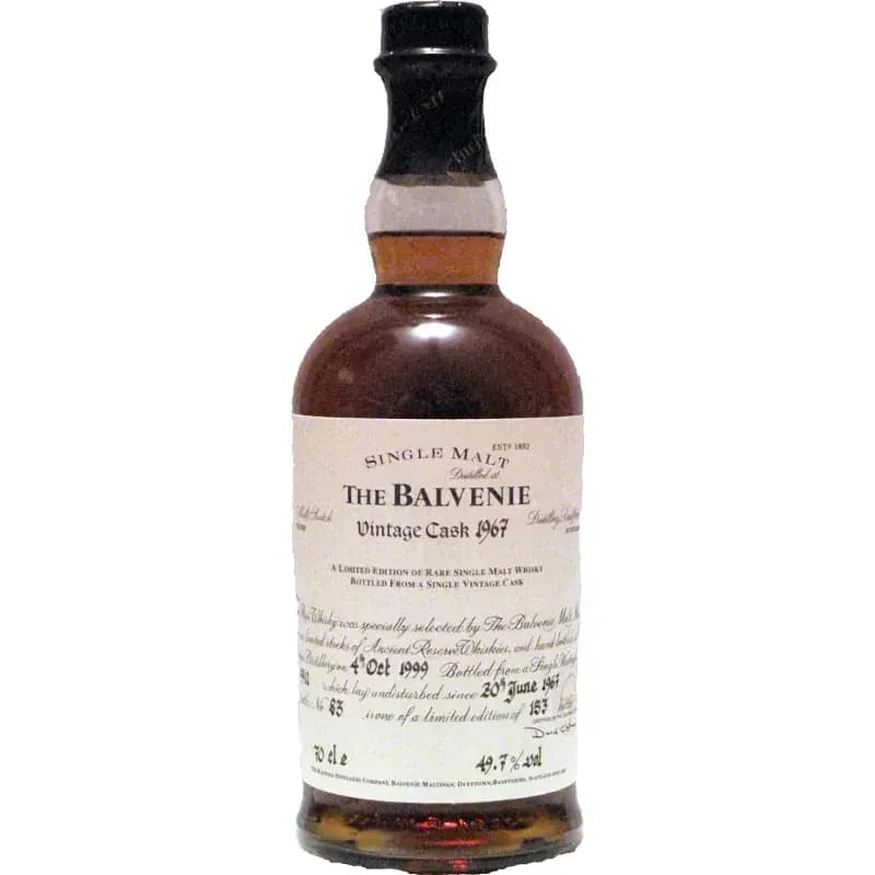 Balvenie 32 Years Old 1967 Vintage Cask Nr.9911