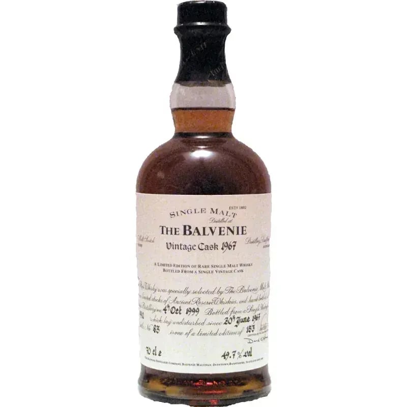 Balvenie 32 Years Old 1967 Vintage Cask Nr.9911