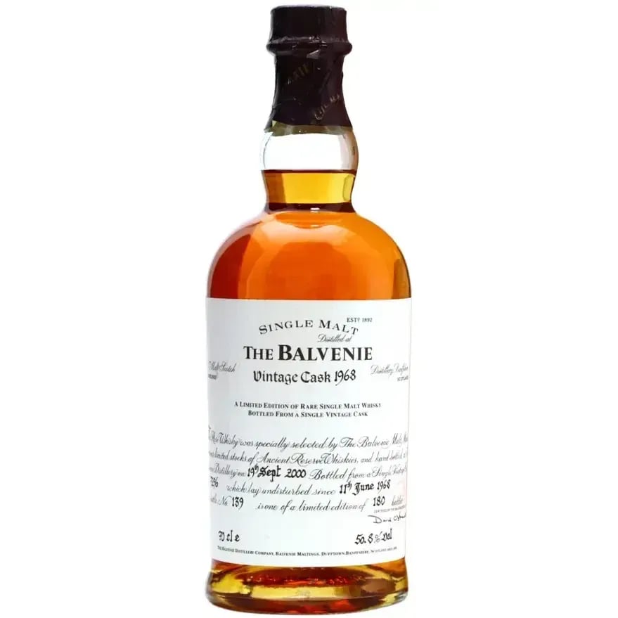 Balvenie 32 Years Old 1968 Vintage Cask Nr.7296