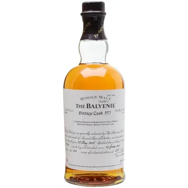 Balvenie 33 Years Old 1971 Vintage Cask