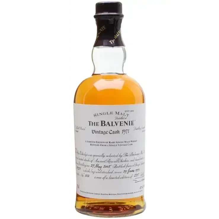 Balvenie 33 Years Old 1971 Vintage Cask