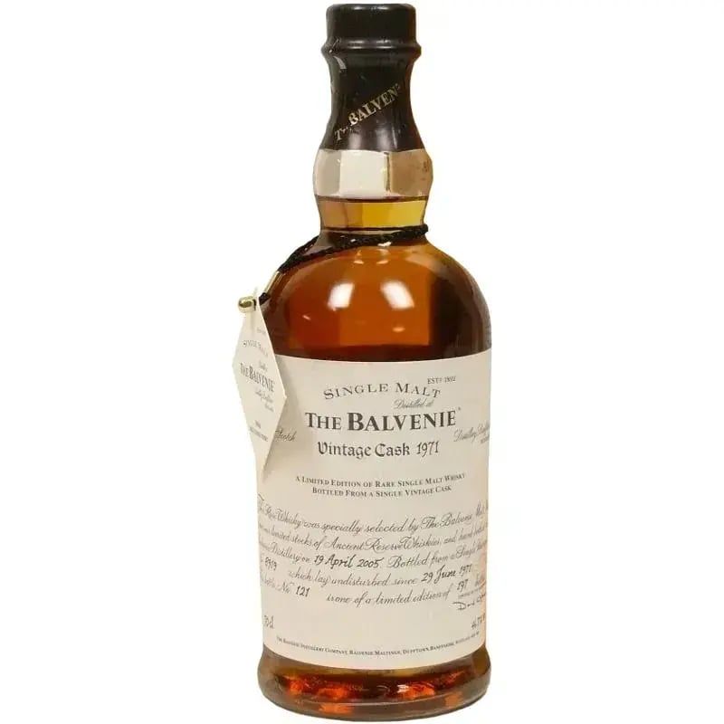 Balvenie 34 Years Old 1971 Vintage Cask Nr.8919