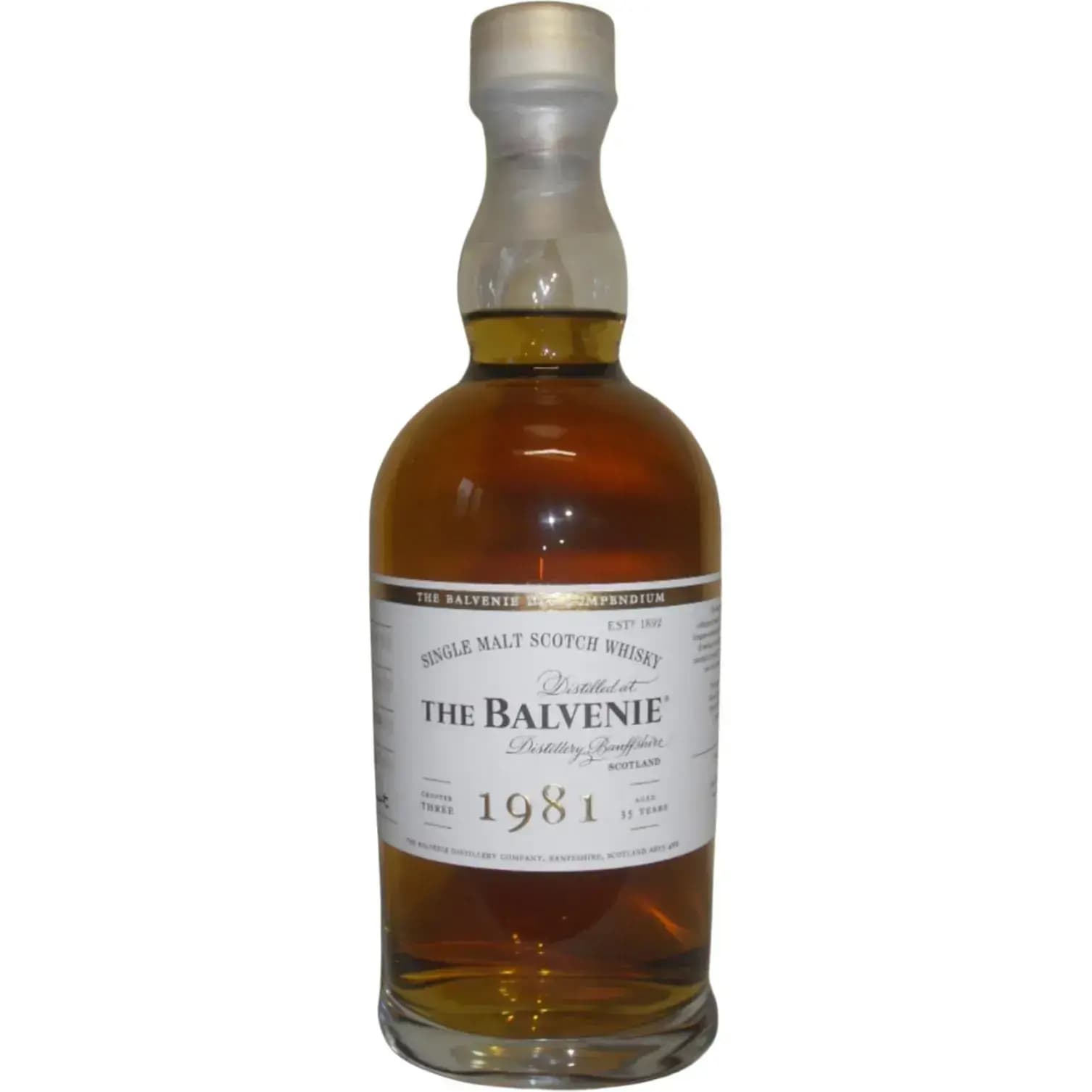 Balvenie 35 Years Old 1981 Dcs Compendium - Chapter Three Cask Nr.7824
