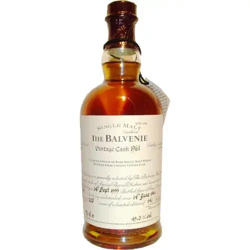 Balvenie 38 Years Old 1961 Vintage Cask Nr.4194