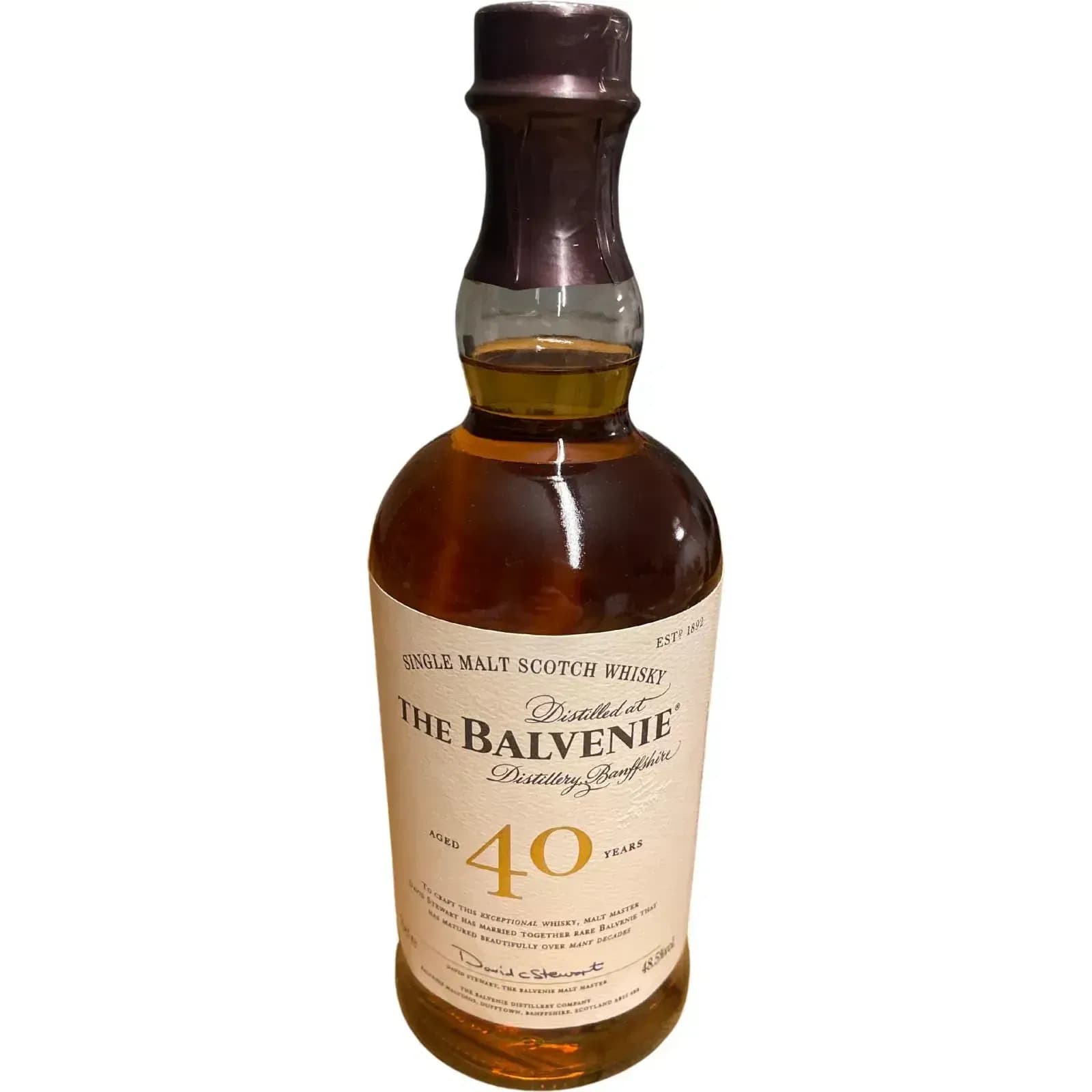 Balvenie 40 Years Old Batch 7