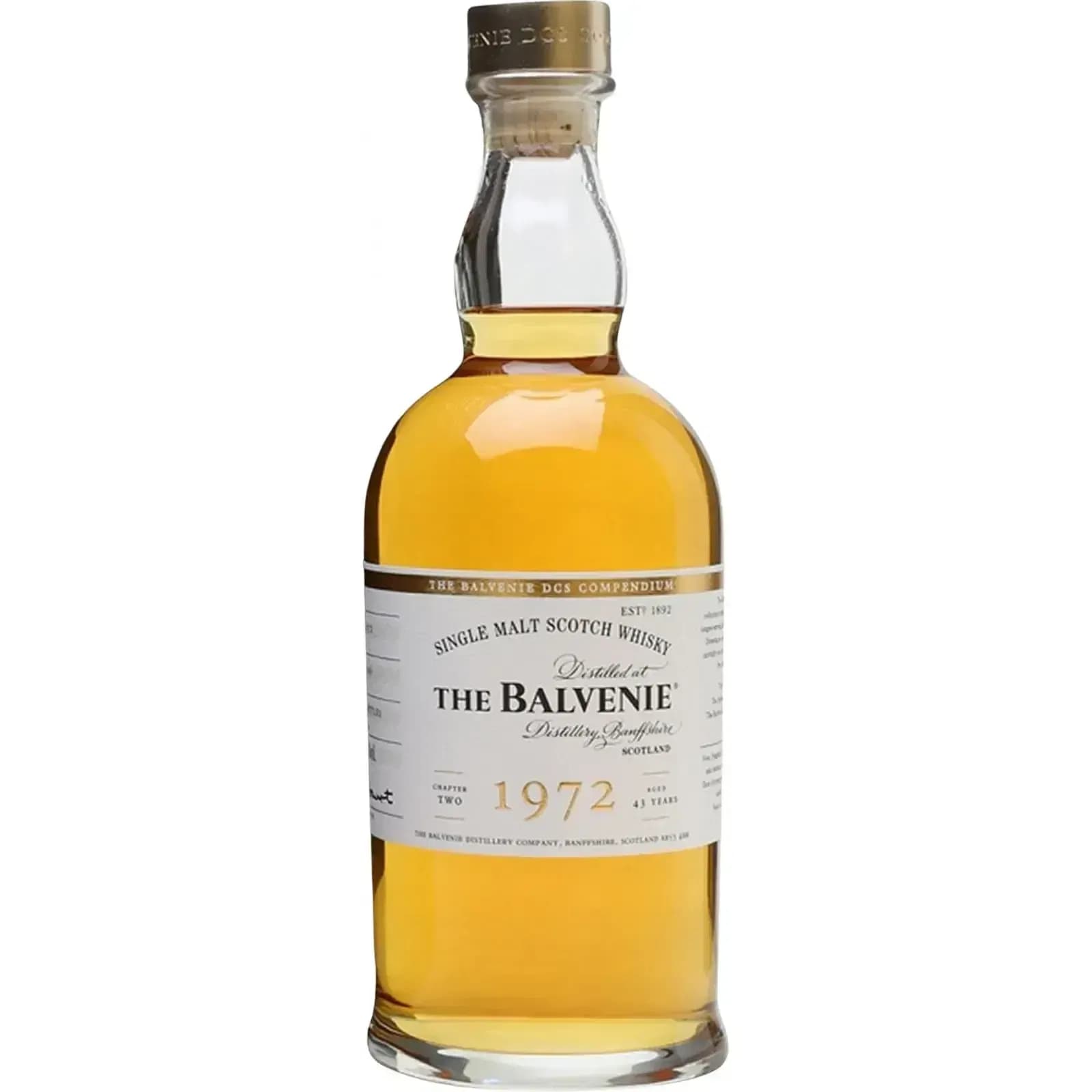 Balvenie 43 Years Old 1972 Dcs Compendium - Chapter Two Cask Nr.13134