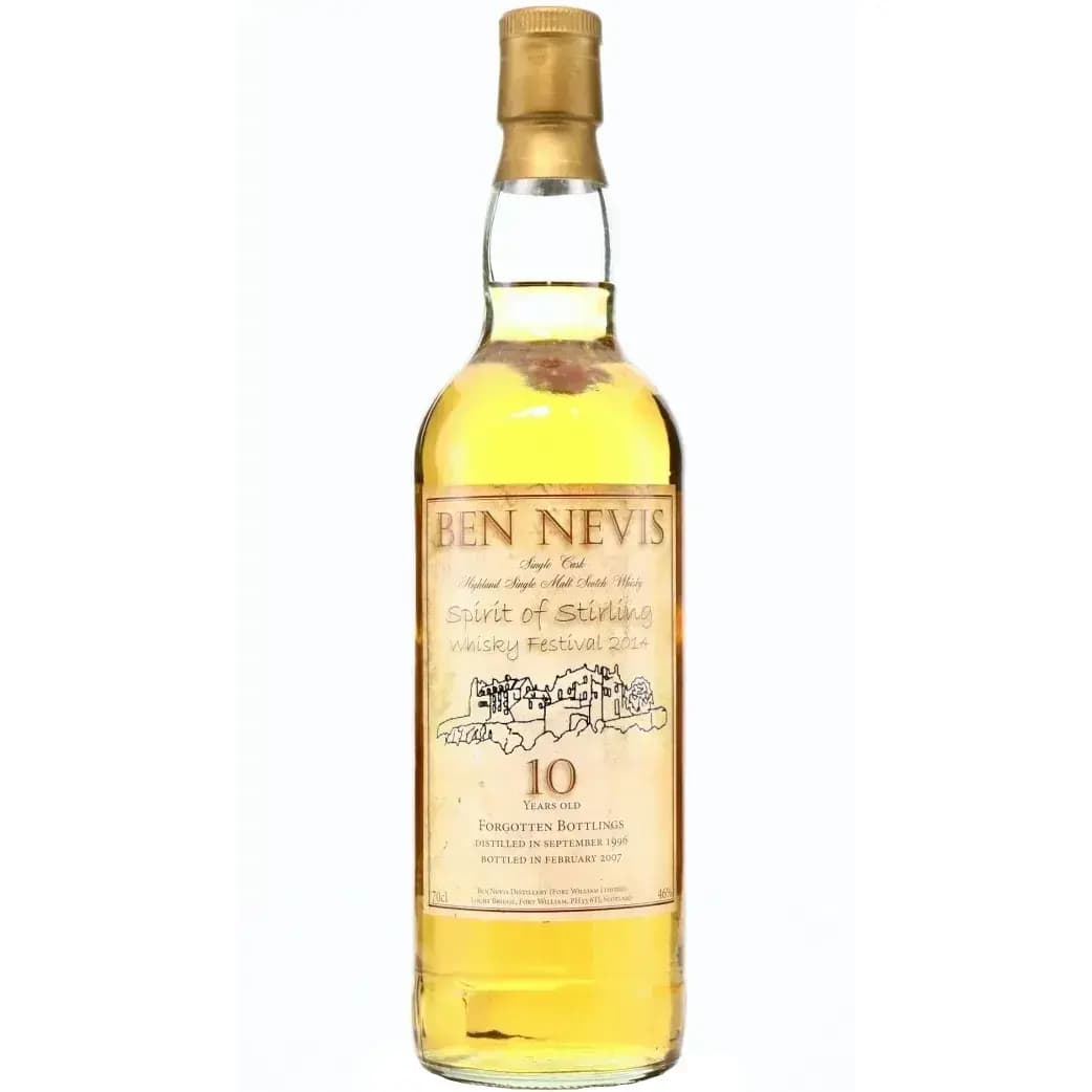 Ben Nevis 10 Years Old 1996 Spirit Of Stirling