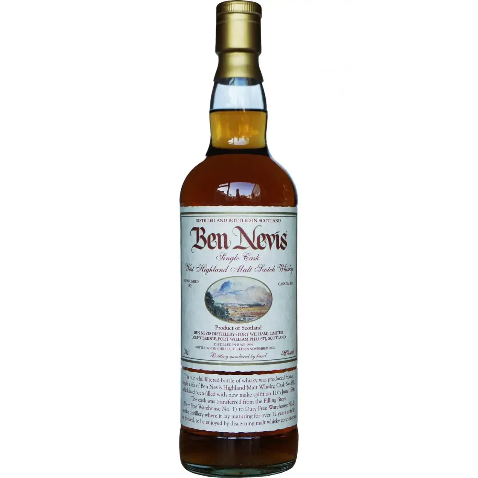 Ben Nevis 12 Years Old 1996 Single Cask Nr.811