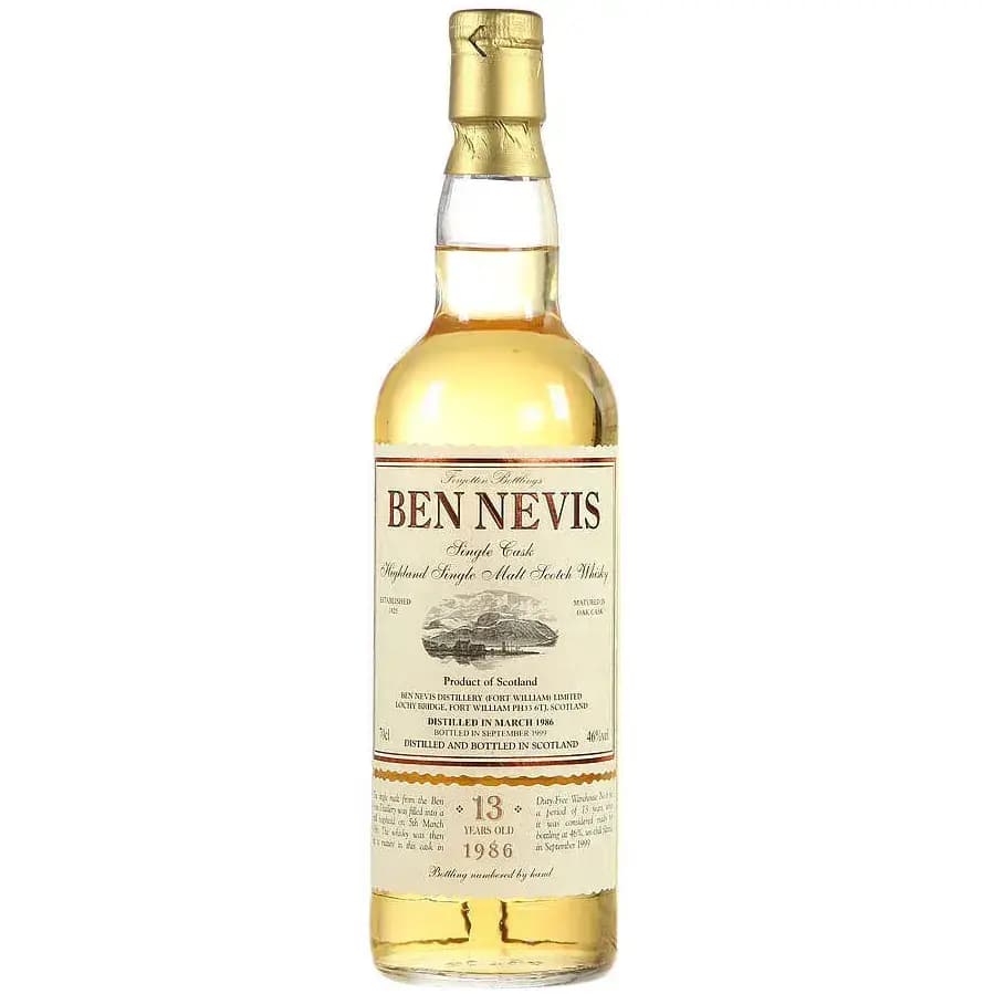 Ben Nevis 13 Years Old 1986 Forgotten Bottlings