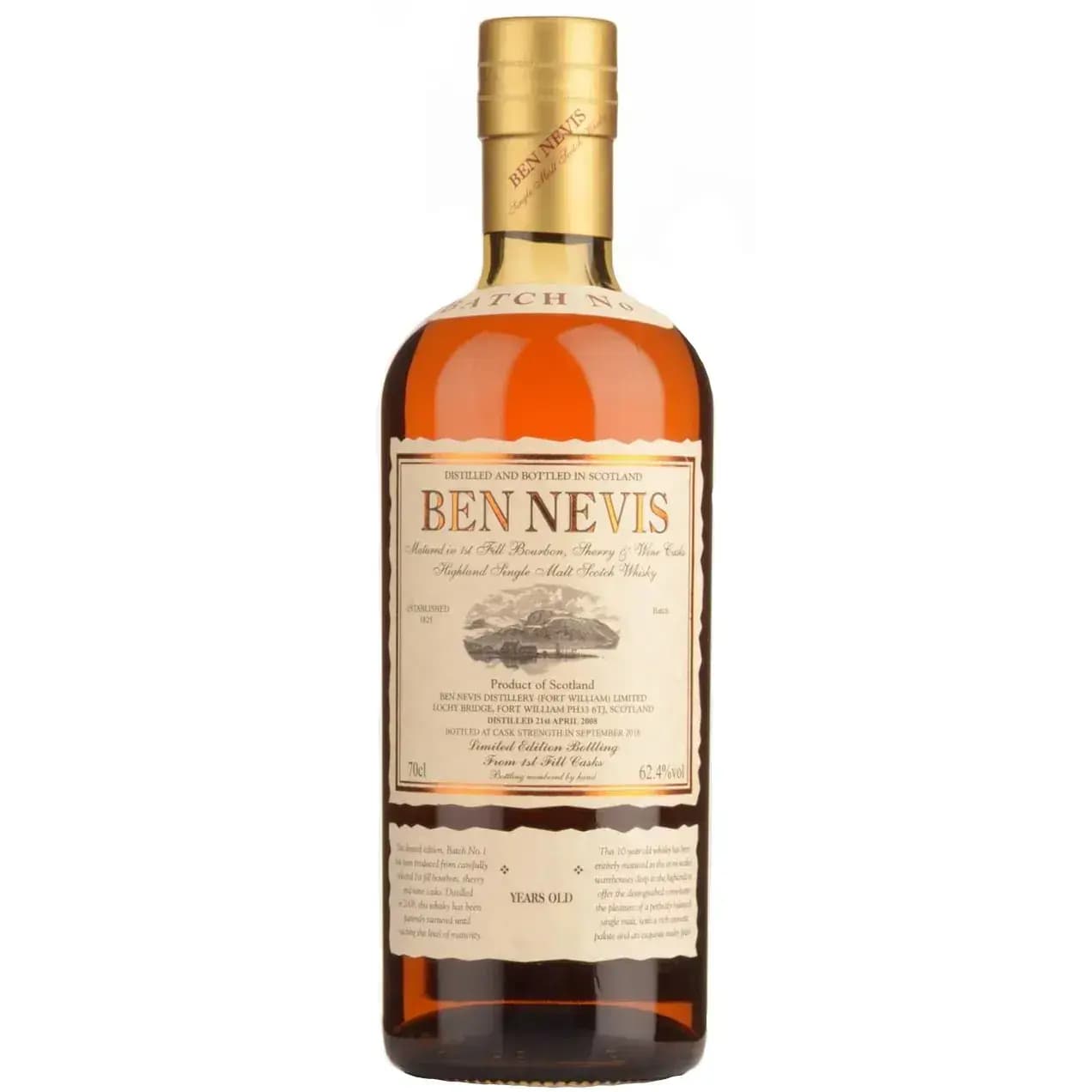 Ben Nevis 13 Years Old 1999 Tks Cask Nr.35
