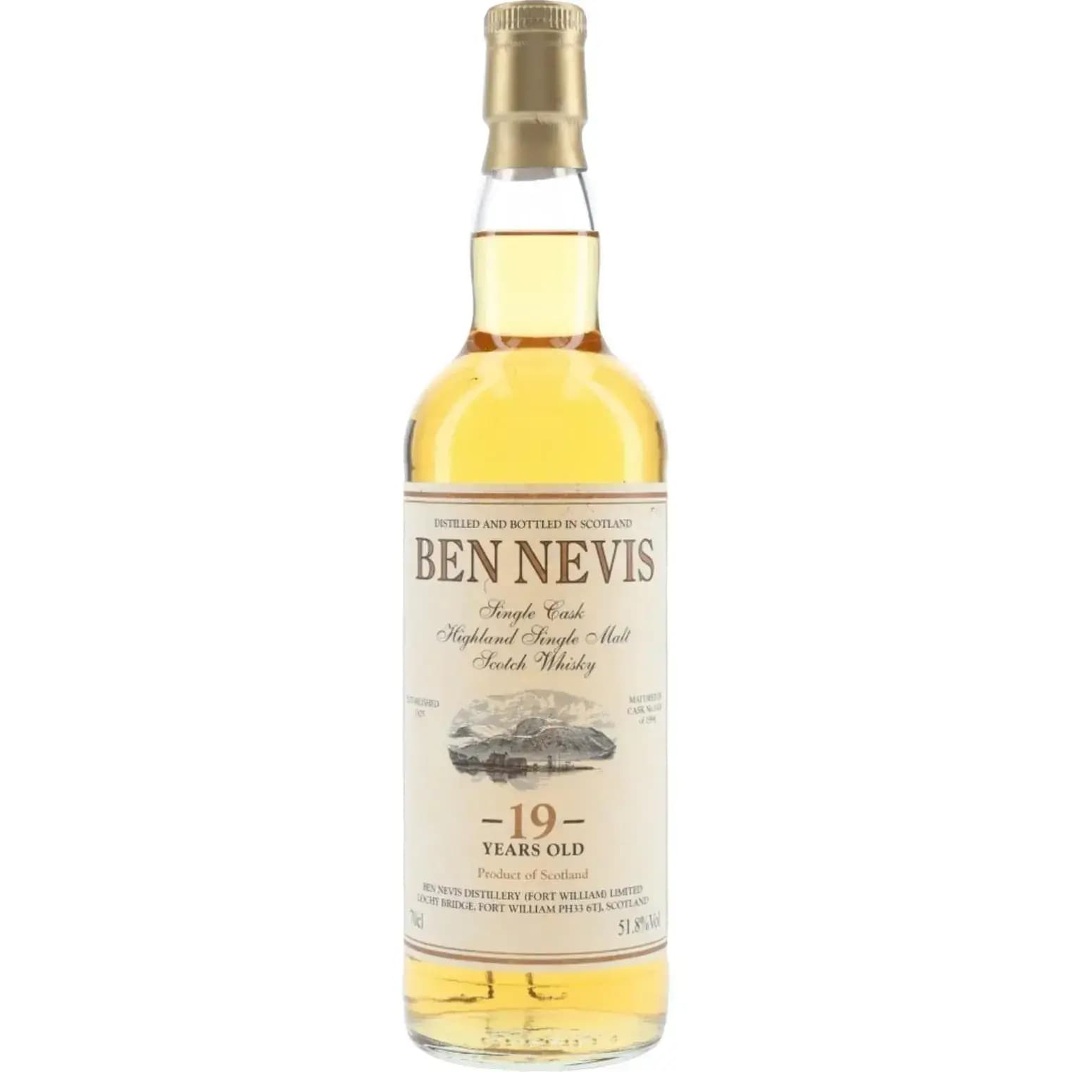 Ben Nevis 19 Years Old 1996 Cask Nr.1424