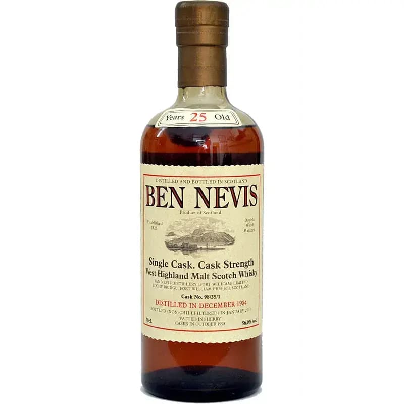 Ben Nevis 25 Years Old 1984 Fort William Limited - Single Cask Nr.98/35/1