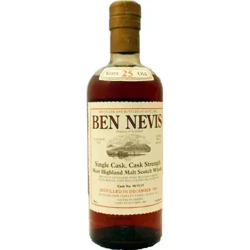 Ben Nevis 25 Years Old 1984 Fort William Limited - Single Cask Nr.98/35/13